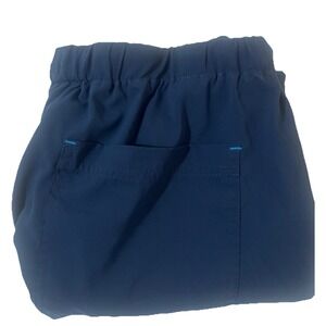 Koi Basics Scrub Pants Bottoms Small Blue Nursing Medical